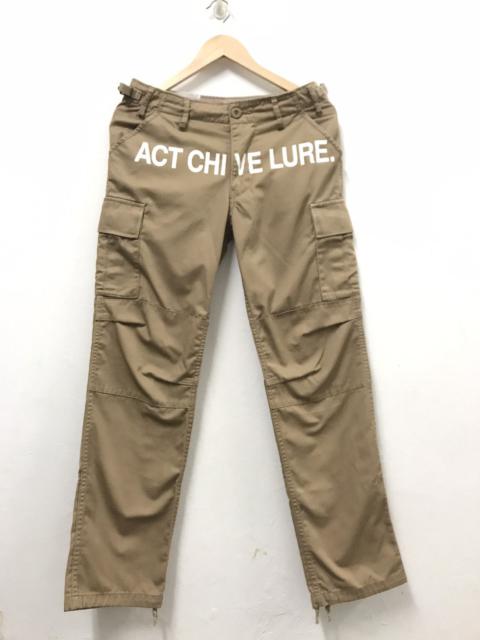 Other Designers Designer - ART CHIVE LURE RE DARK CARGO TACTICAL PANTS