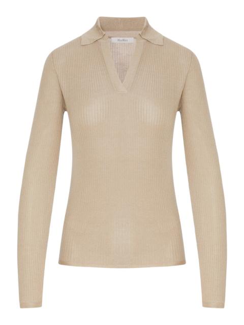 Max Mara Max Mara Women Cashmere And Silk Polo Sweater