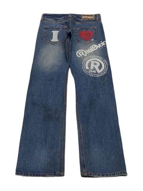 Other Designers Vintage - RARE🔥RBV REALBVOICE DISTRESSED DENIM JEANS