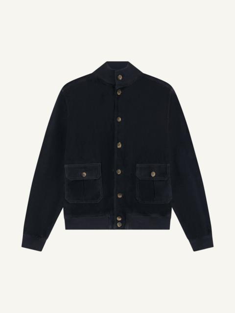 FRESCOBOL CARIOCA VINCENTE SUEDE BOMBER JACKET