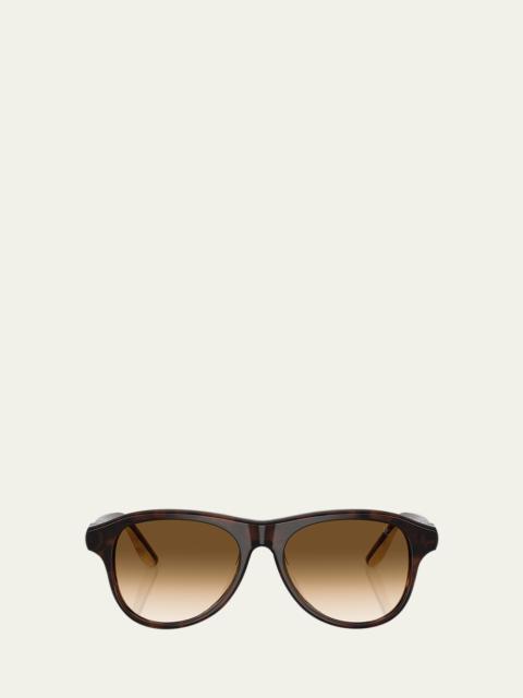 BC4015S Acetate Aviator Sunglasses