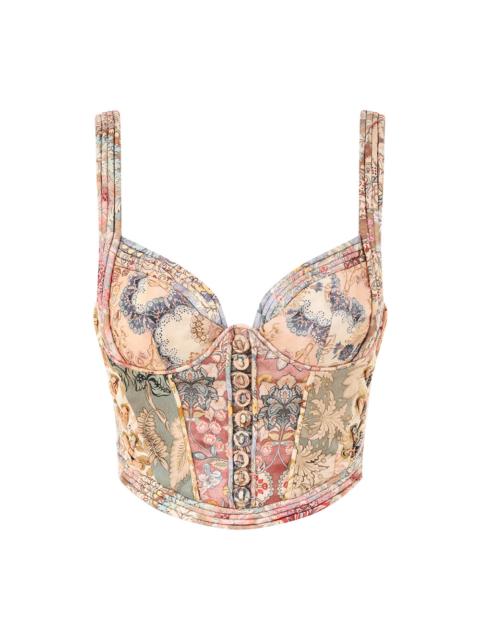 Zimmermann REBELLION CORDED BUSTIER