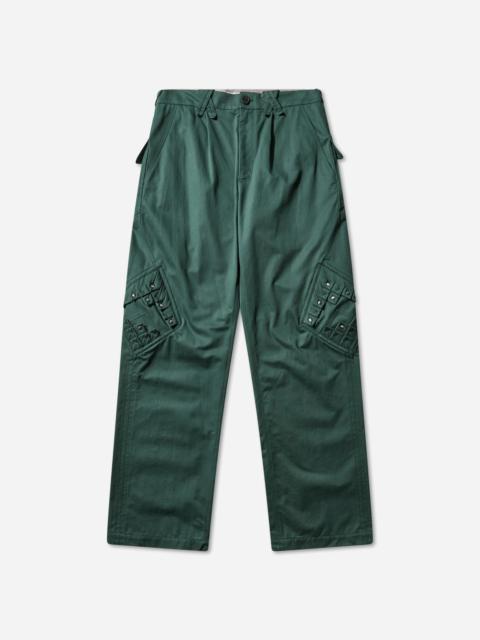Kiko Kostadinov Men's Estike Trousers Spruce Green