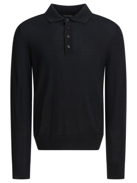 TOM FORD Tom Ford Long-sleeved Polo Shirt