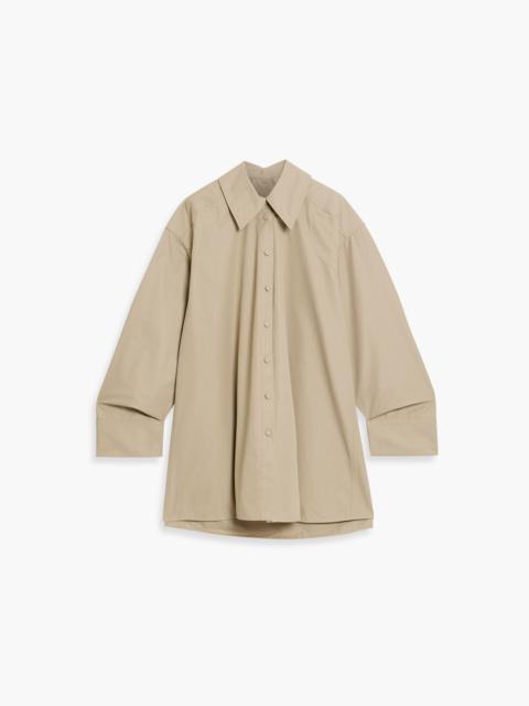 Jil Sander Oversized cotton-poplin shirt