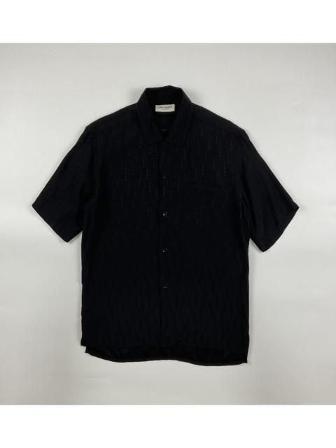 SAINT LAURENT Saint Laurent S/S'19 Chain Star Silk Shirt