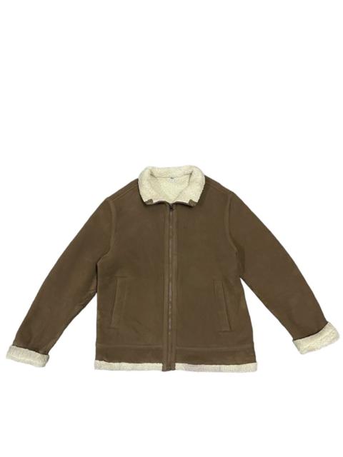 Other Designers Japanese Brand - Japanese Uniqlo Sherpa Lined Style Jacket