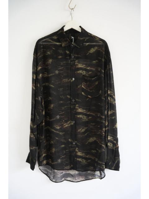 Yohji Yamamoto Yohji Yamamoto 24SS Copper Ammonia Silk Shirt