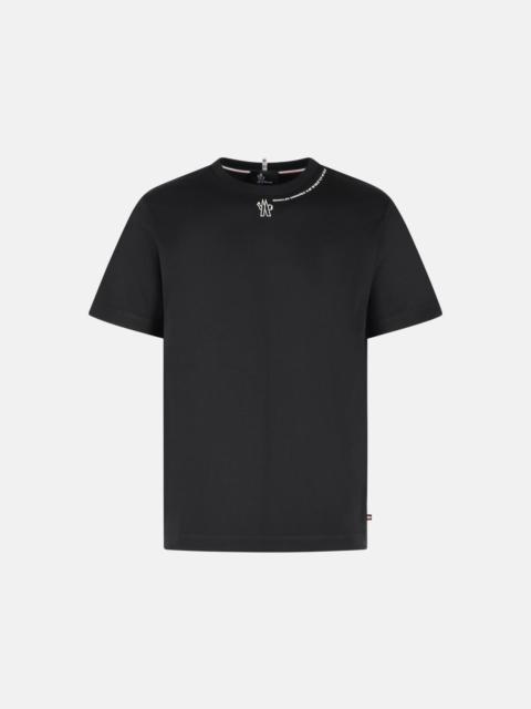 Moncler Grenoble BLACK COTTON T-SHIRT