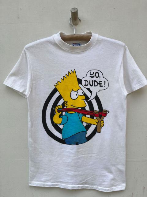 Other Designers Made In Usa - Vintage Hanes Bart Simpsons 90s 80s Single Stitching