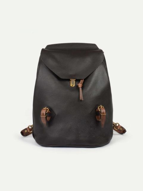 Bleu de Chauffe ZIBELINE BACKPACK  -  DARK BROWN