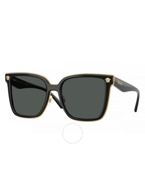 VERSACE Versace Dark Grey Butterfly Ladies Sunglasses VE2278D GB1/87 58
