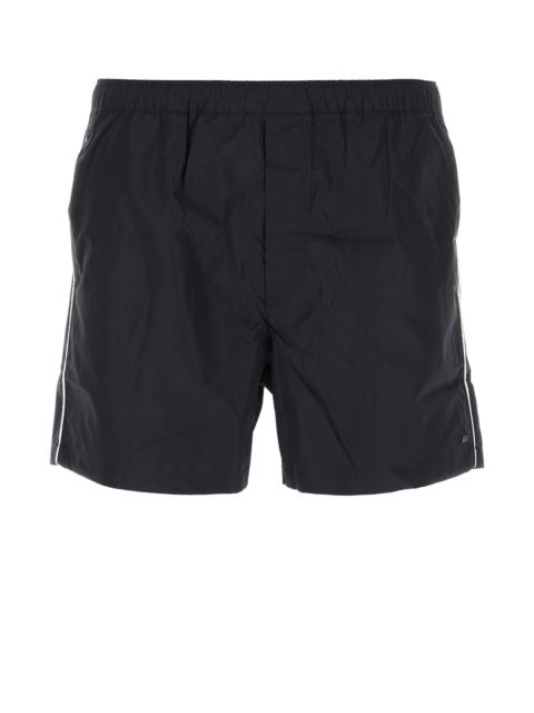 Valentino Midnight blue nylon swimming shorts