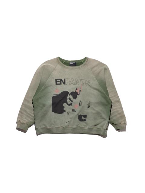 Enfants Riches Déprimés MY DEATH MY LIFE RAGLAN SWEATSHIRT