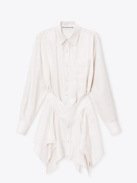 Alexander Wang Pre-styled Double Shirt Dress
