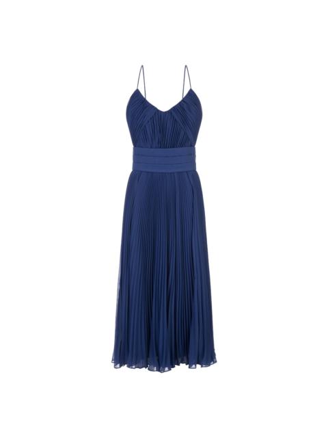 Max Mara Blue Clarino Dress
