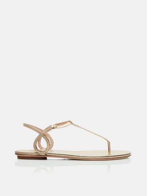 AQUAZZURA Almost Bare Sandal Flat