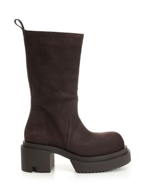 Rick Owens Rick Owens Men Suede Pull-On Boots