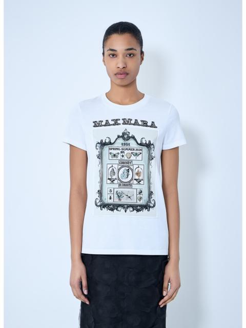 Max Mara Max Mara Women Graphic Print Cotton T-Shirt