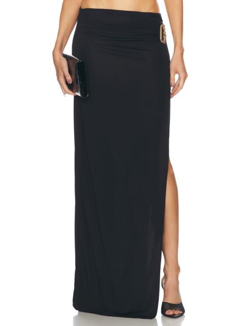 CASABLANCA Draped Maxi Skirt