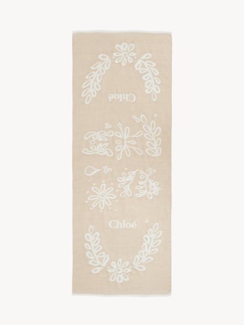 Chloé EMBROIDERED STOLE