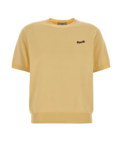 Prada Prada Women Yellow Knit T-Shirt