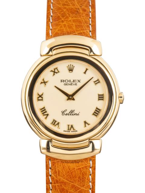 ROLEX Rolex Cellini Ref 6622 Ivory Dial