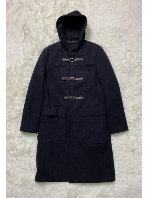 Yohji Yamamoto Ined by Yohji Yamamoto Wool Long Hoodie Coat Jacket