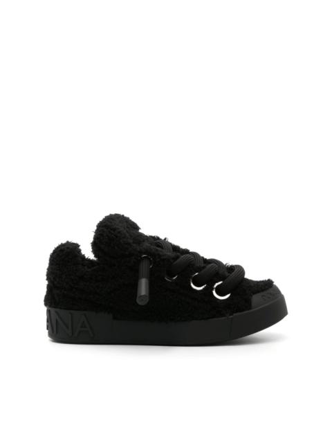 Dolce & Gabbana Portofino terry-cloth sneakers