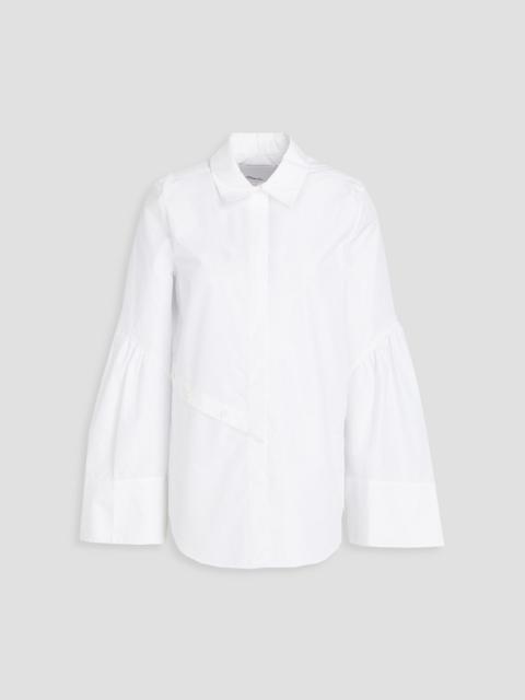 3.1 Phillip Lim Button-detailed cotton-blend poplin shirt