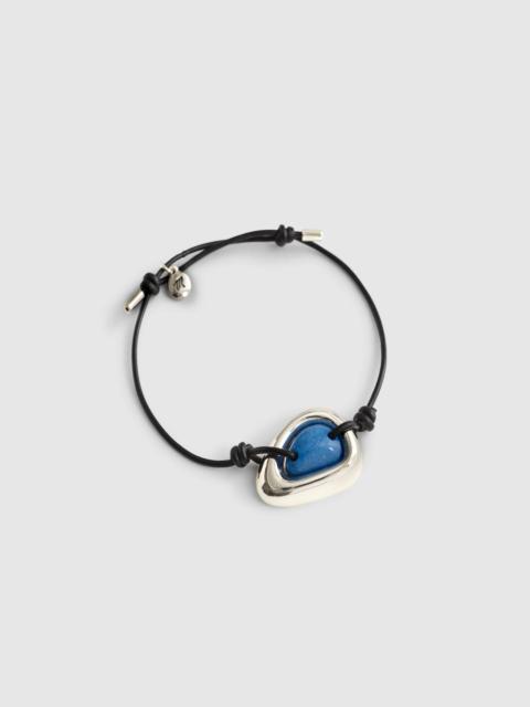 Madewell Semiprecious Sculptural Charm Cord Bracelet