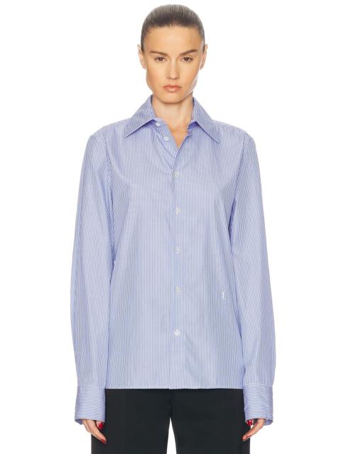 SAINT LAURENT Button Up Top