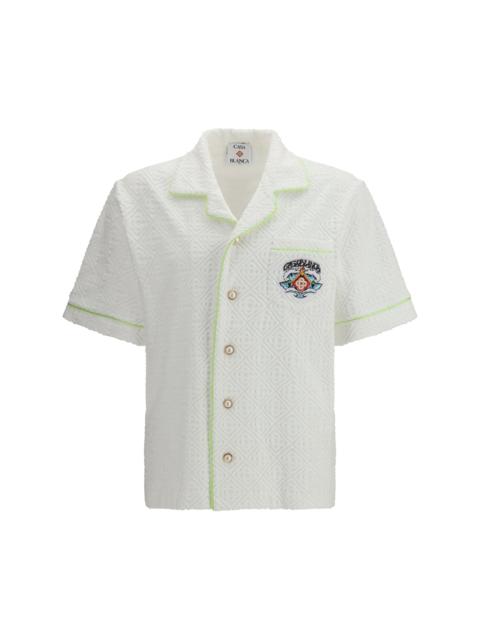 CASABLANCA Casablanca Men Towelling Monogram Shirt