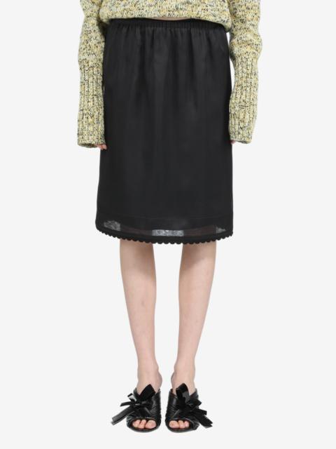 N°21 KNEE-LENGTH SKIRT