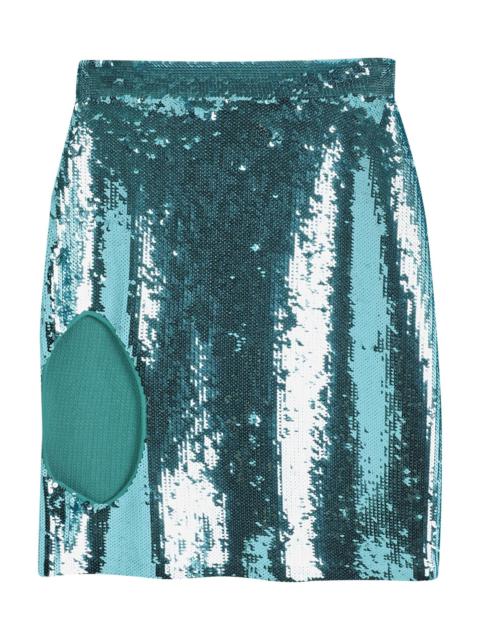 Loewe Turquoise Women's Mini Skirt