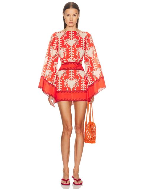 Johanna Ortiz Words Of Wisdom Mini Dress