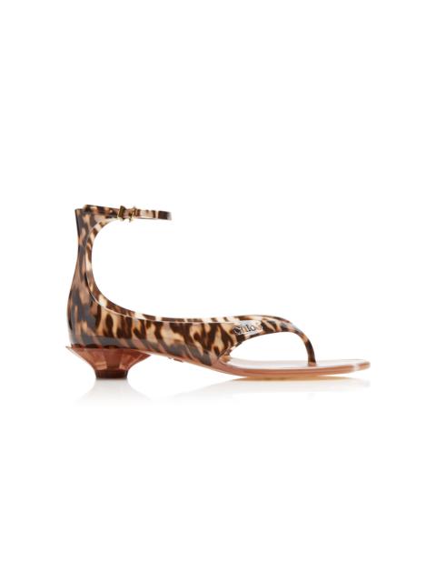 Chloé Chloé Jelly Sandals animal