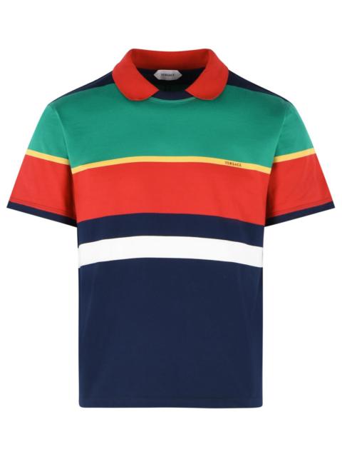 VERSACE Versace Multicolor Cotton Jersey Sweater Men