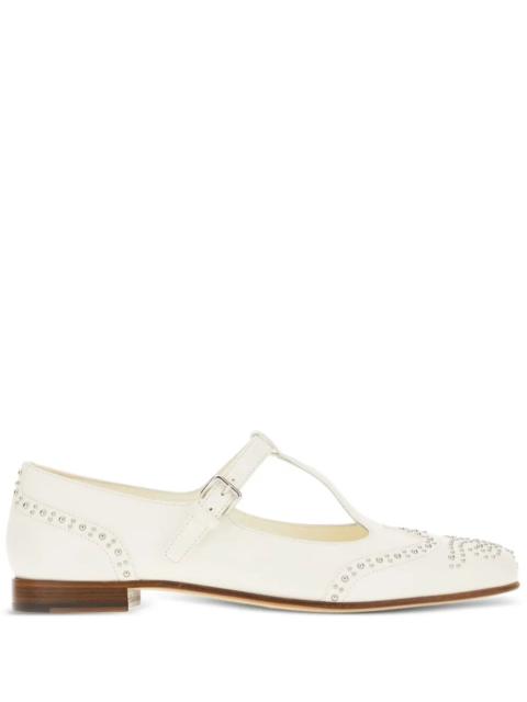 Church's Church's Women Opal Met Nappa Mary Jane Ballet Flat With Studs