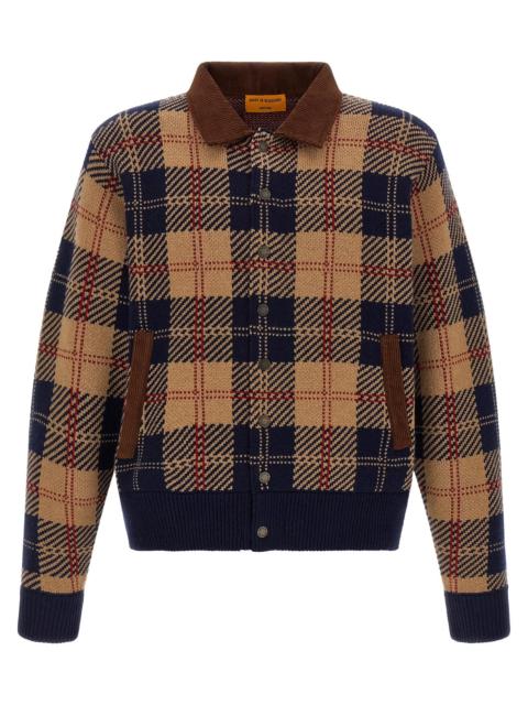 GUEST IN RESIDENCE Guest In Residence Men Guest In Residence Men Tartan Bomber Jacket