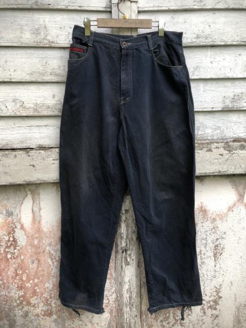 Other Designers Vintage - Vintage 90s Vans Distressed Baggy Denim Jean