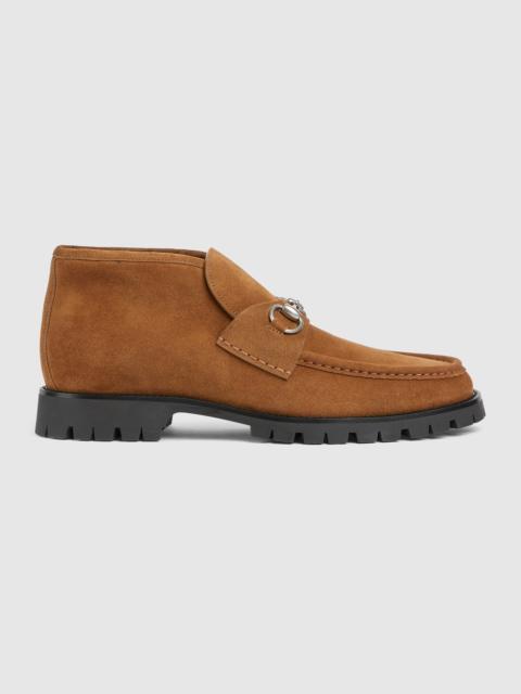GUCCI Men's ankle boot with Horsebit