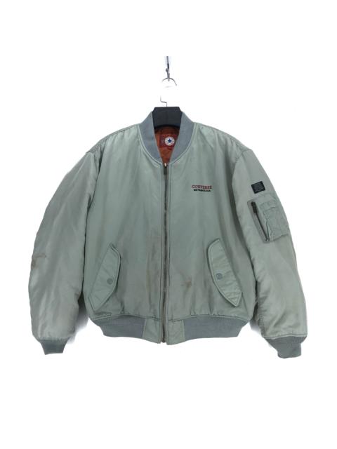 Other Designers Vintage - Vintage Converse MA-1 Bomber Jacket #2310-90