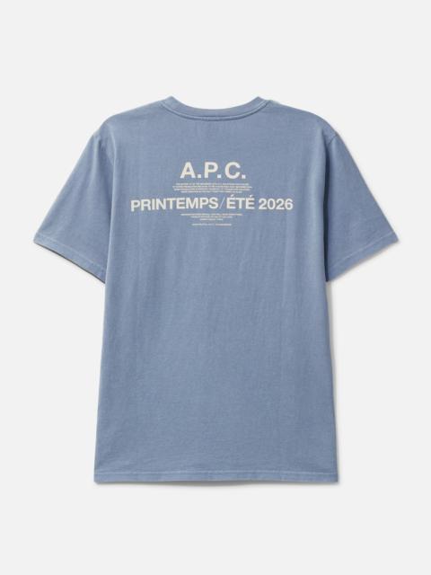 A.P.C. APC PRINTEMPS 26 T-SHIRT
