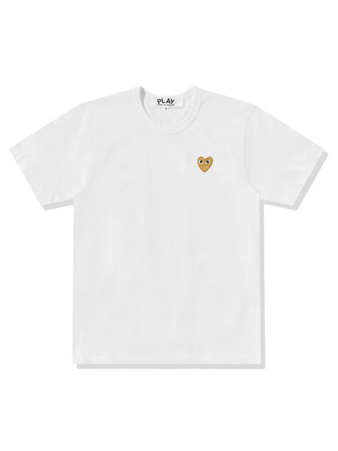 Comme des Garçons PLAY Gold Emblem Tee Unisex