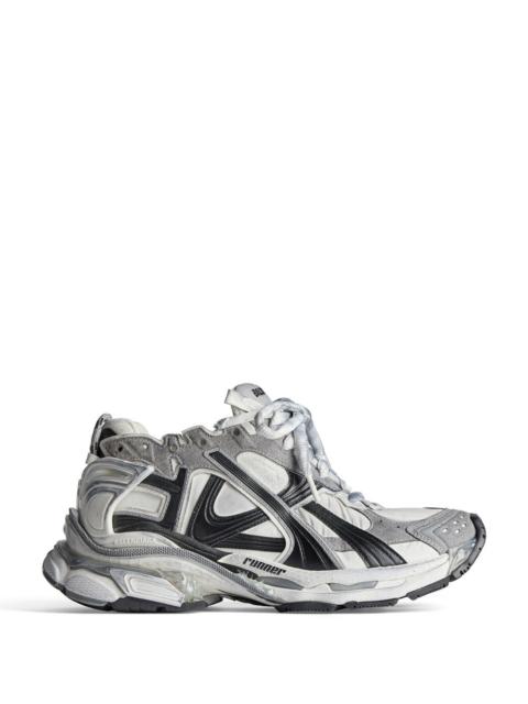 BALENCIAGA Balenciaga Men Nylon And Suede-Like Fabric Runner Sneakers