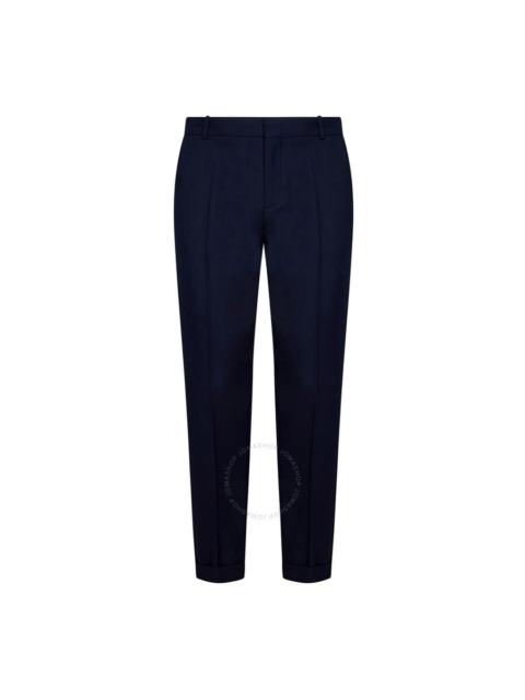 Balmain Men's Marine Slim Fit Tailored Trousers