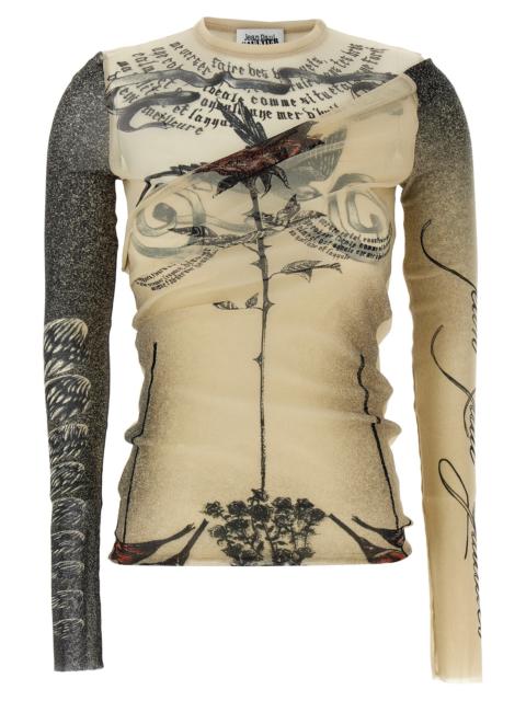 Jean Paul Gaultier Women Double Layer Tulle Top