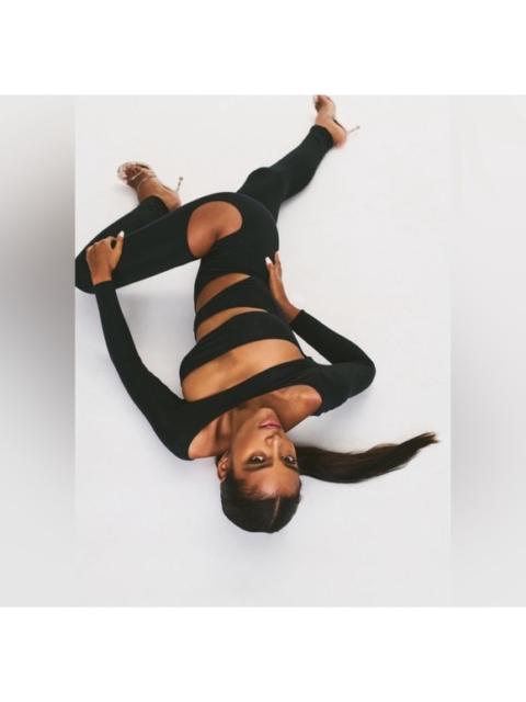Other Designers NWT SER.O.YA Andromeda Cut out‎ Catsuit Black Sz Large $348