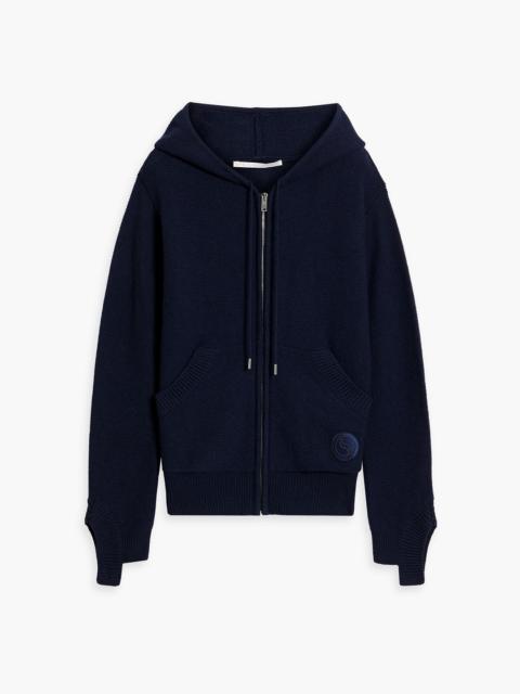 Stella McCartney Cashmere and wool-blend hoodie